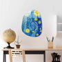 Wallity Cuadro Decorativo de Vidrio Templado Multicolor 35 x 50 cm